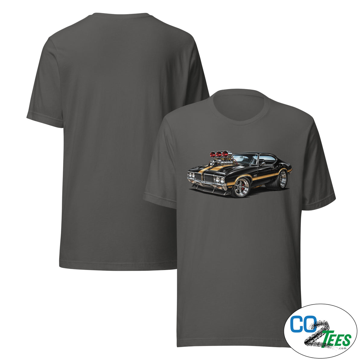 Oldmobile 442 Roth Inspired American Muscle Car T-shirt