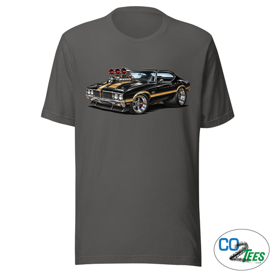Oldmobile 442 Roth Inspired American Muscle Car T-shirt