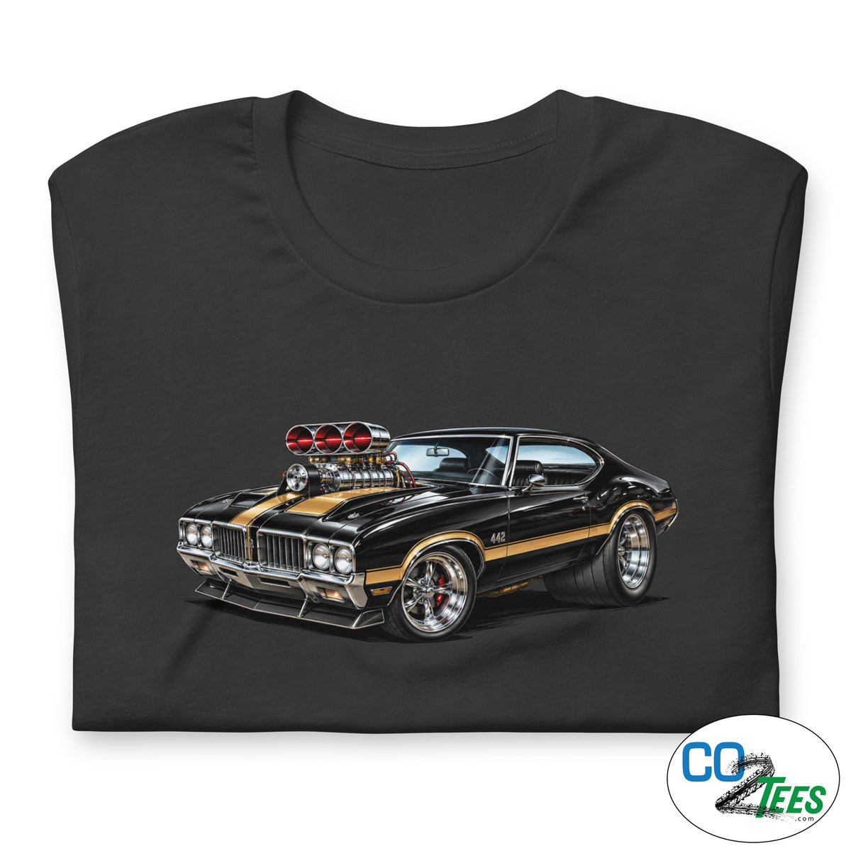 Oldmobile 442 Roth Inspired American Muscle Car T-shirt