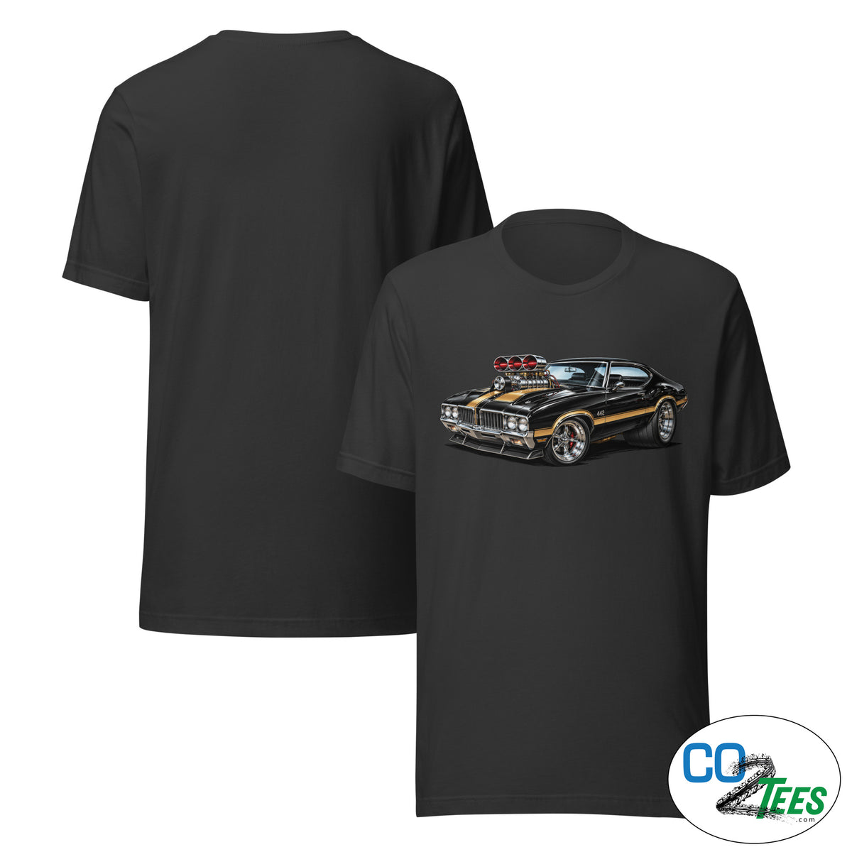 Oldmobile 442 Roth Inspired American Muscle Car T-shirt