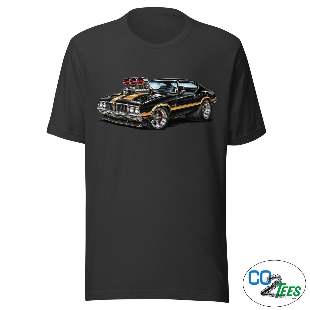 Oldmobile 442 Roth Inspired American Muscle Car T-shirt