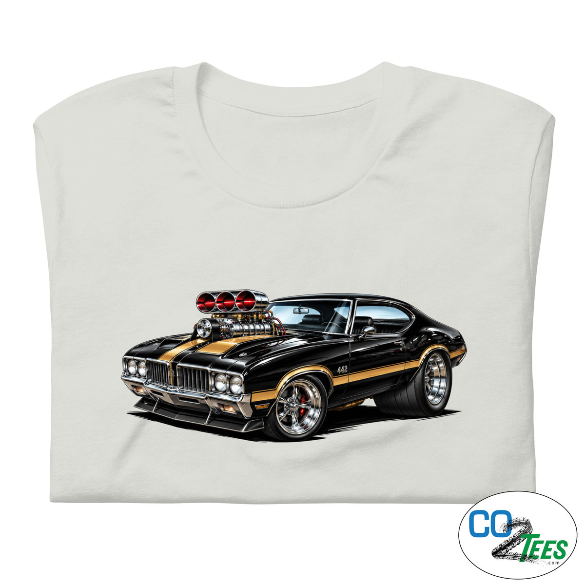 Oldmobile 442 Roth Inspired American Muscle Car T-shirt