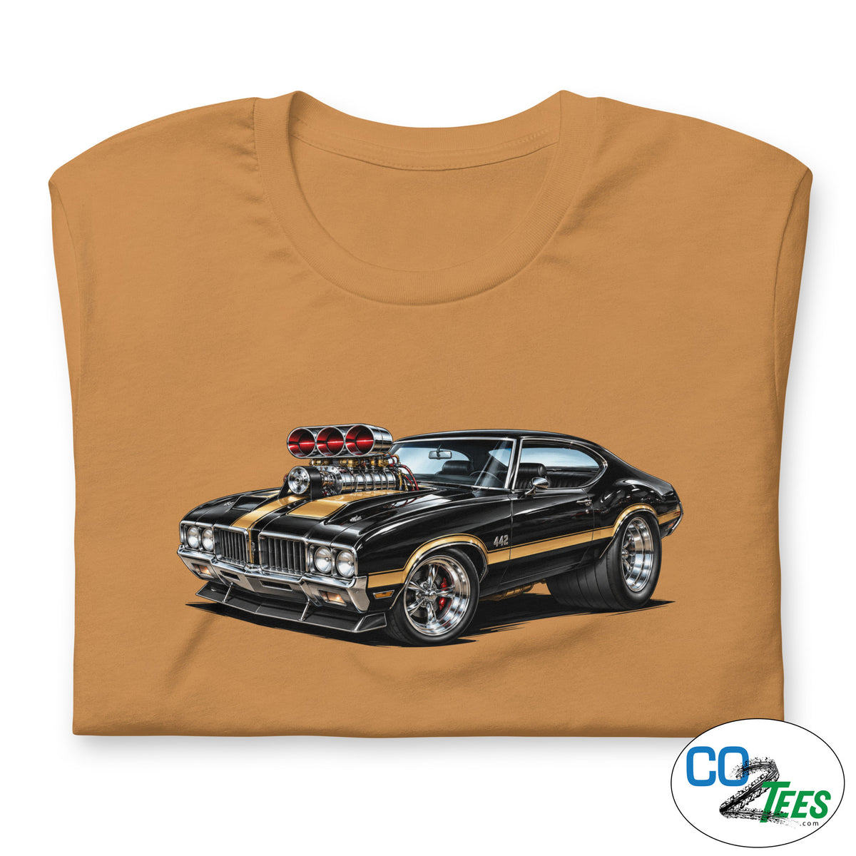 Oldmobile 442 Roth Inspired American Muscle Car T-shirt