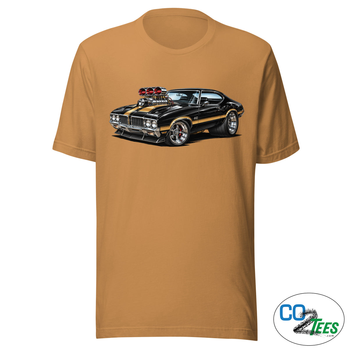 Oldmobile 442 Roth Inspired American Muscle Car T-shirt