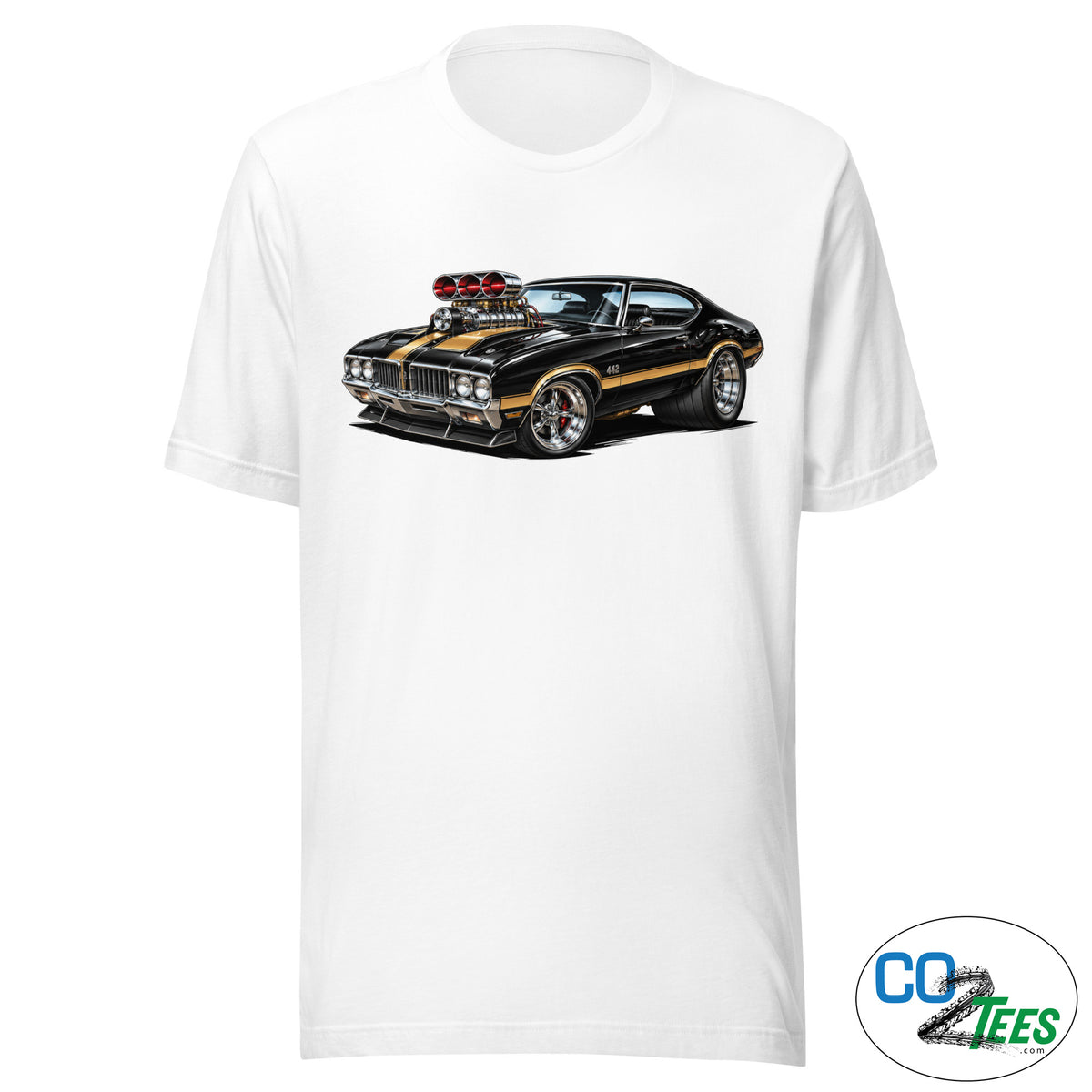Oldmobile 442 Roth Inspired American Muscle Car T-shirt