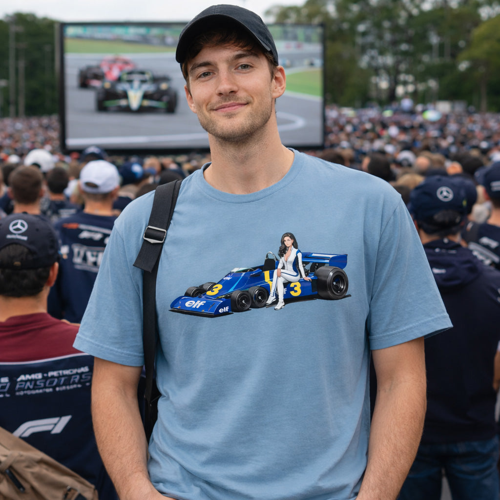 Tyrrell P34 Pit Girl T-shirt