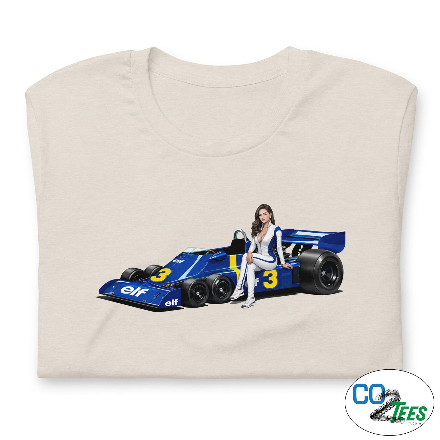 Tyrrell P34 Pit Girl T-shirt