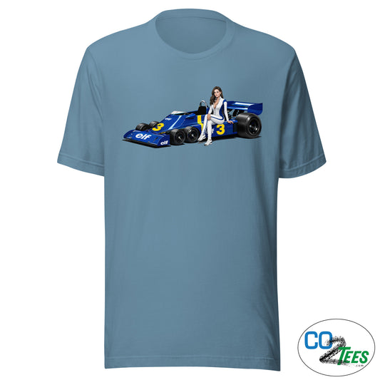 Tyrrell P34 Pit Girl T-shirt