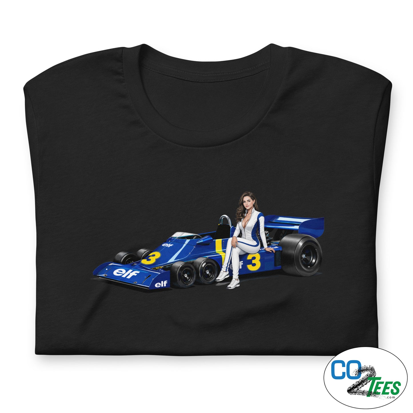 Tyrrell P34 Pit Girl T-shirt