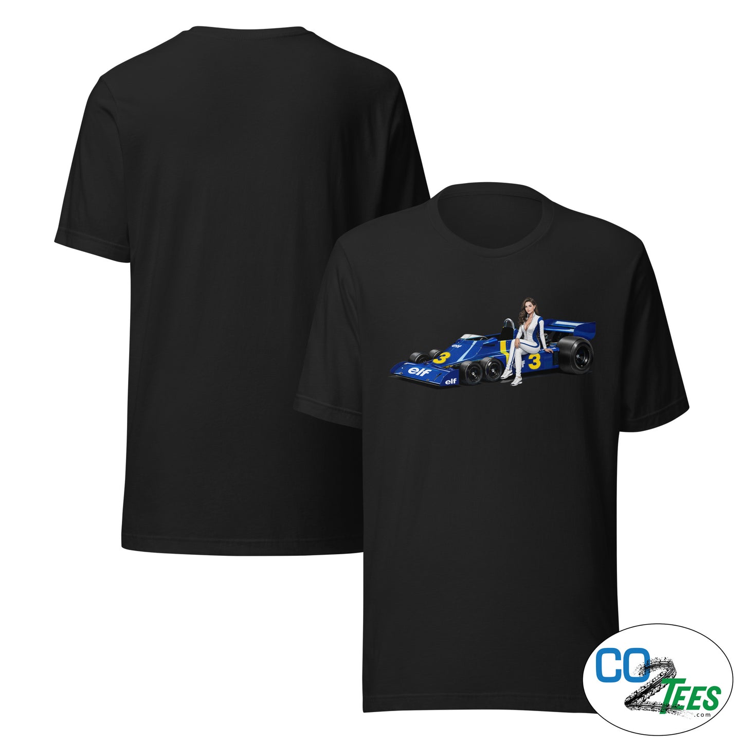 Tyrrell P34 Pit Girl T-shirt