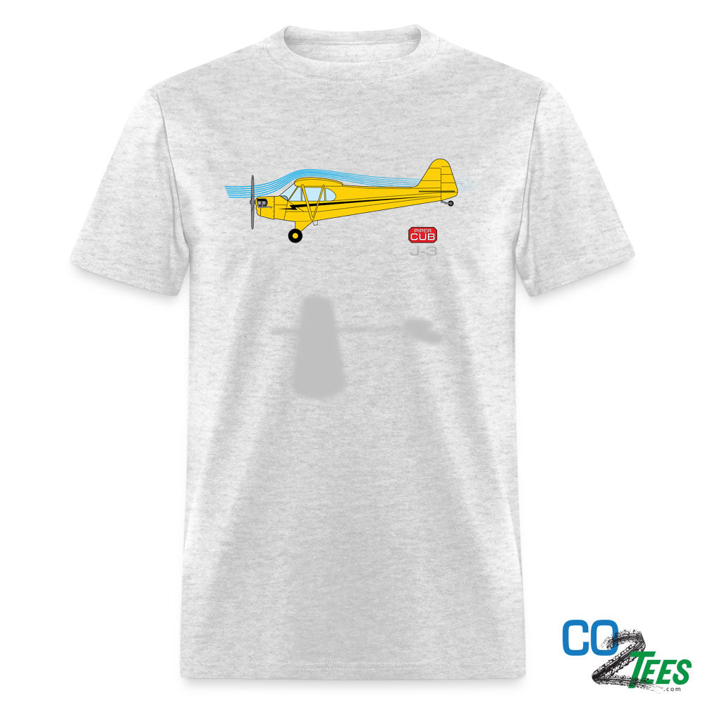 Piper Cub Airplane Mens T-Shirt