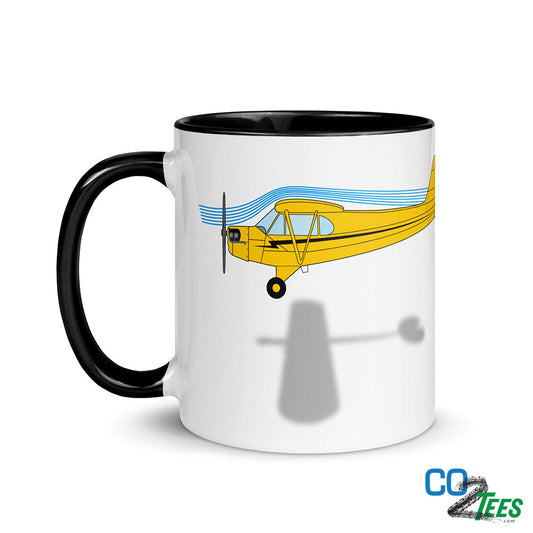 Piper Cub Airplane Mug
