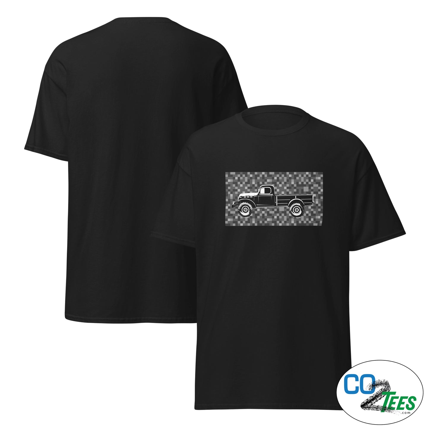 Dodge Power Wagon WRX Camo Black T-shirt