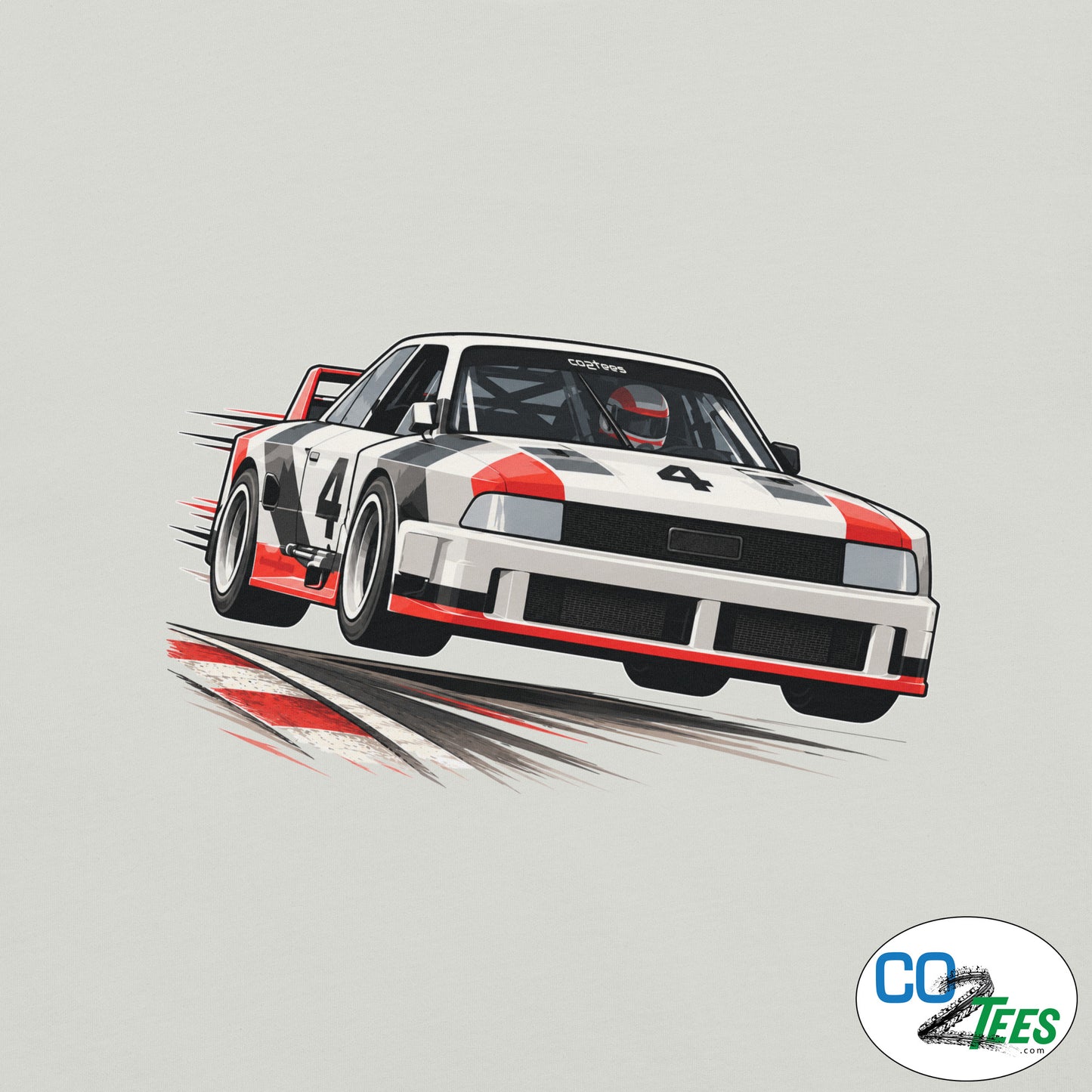 Audi 90 Quattro IMSA GTO Stuck, Haywood T-shirt