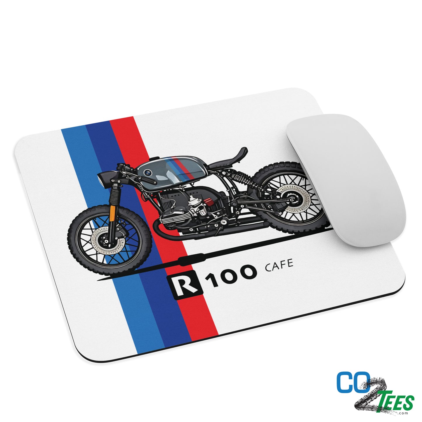 BMW R100 Cafe Racer Mouse Pad