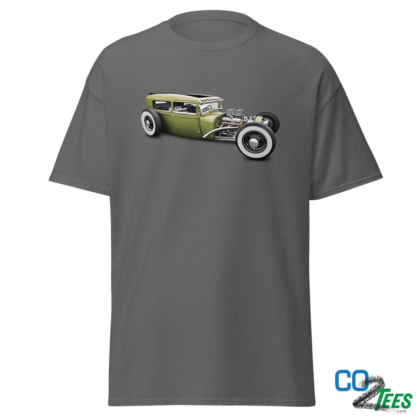 Vintage Hot Rod Rat Fink Olive T-shirt