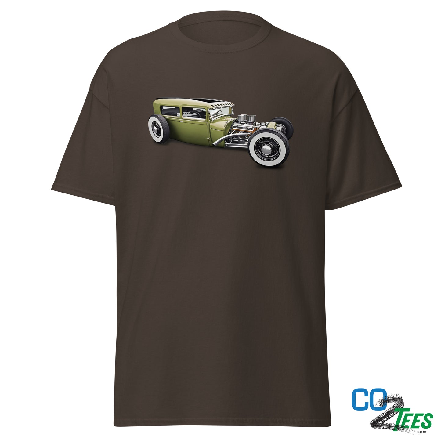 Vintage Hot Rod Rat Fink Olive T-shirt