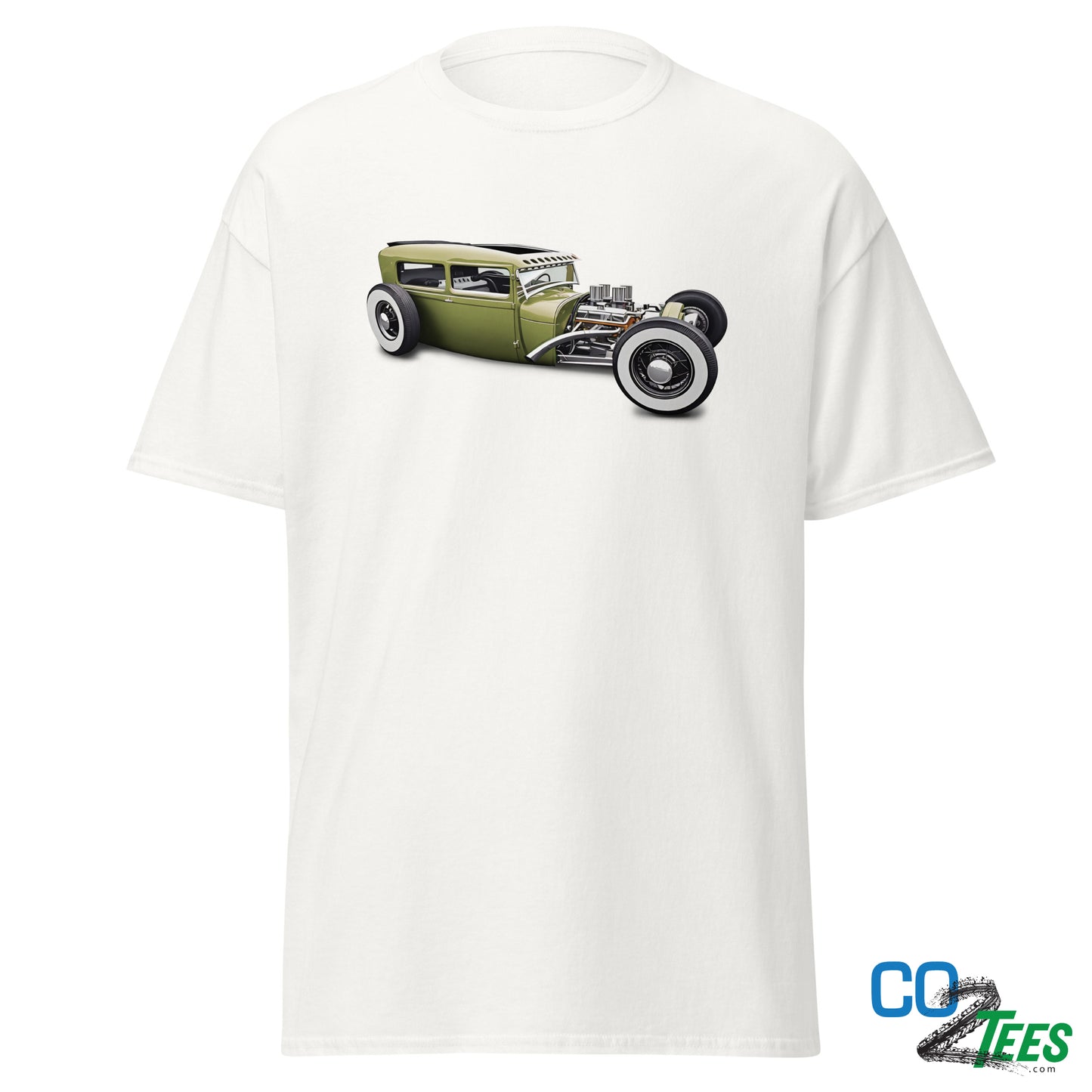 Vintage Hot Rod Rat Fink Olive T-shirt