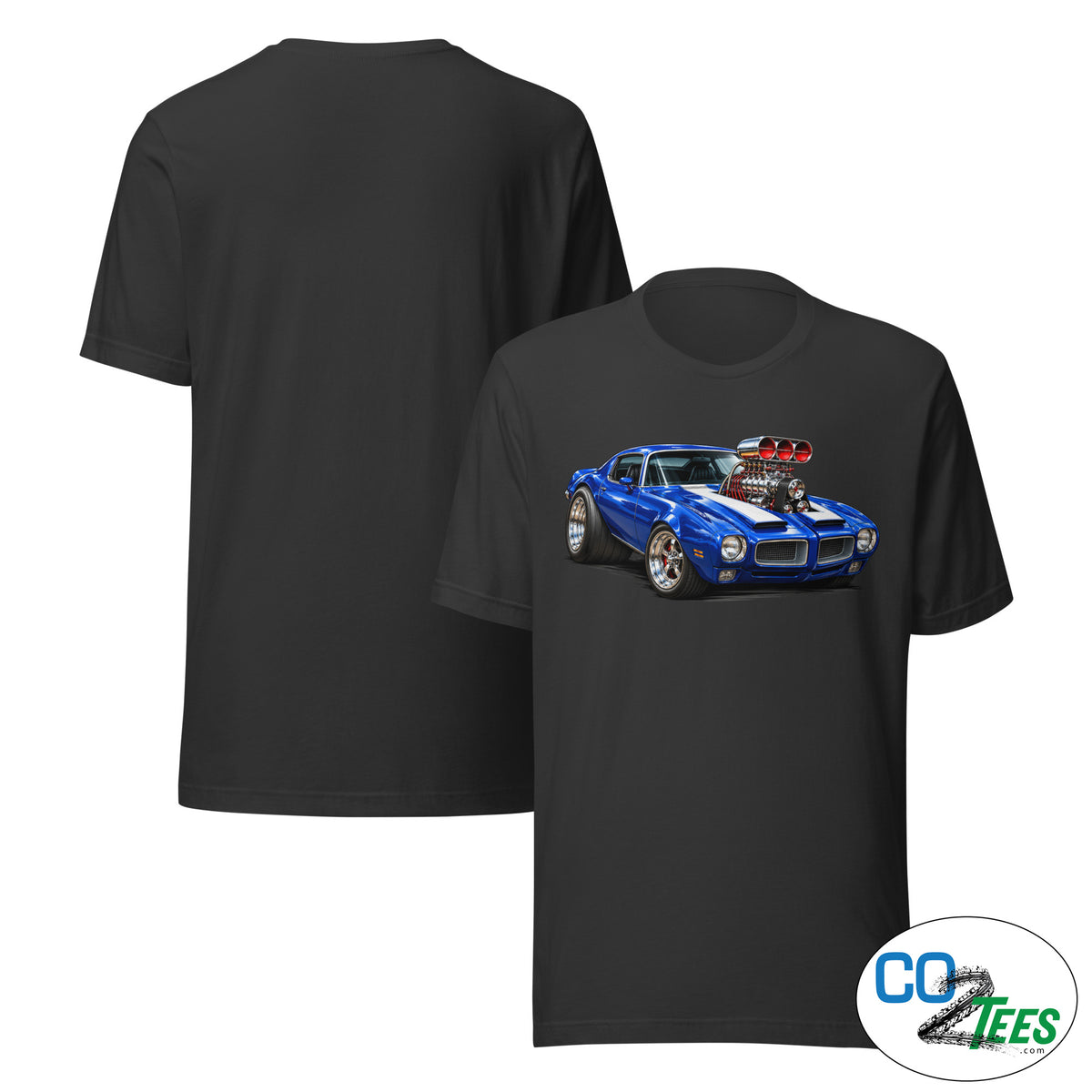 Pontiac Firebird Blown American Muscle Car Roth Inspired T-shirt