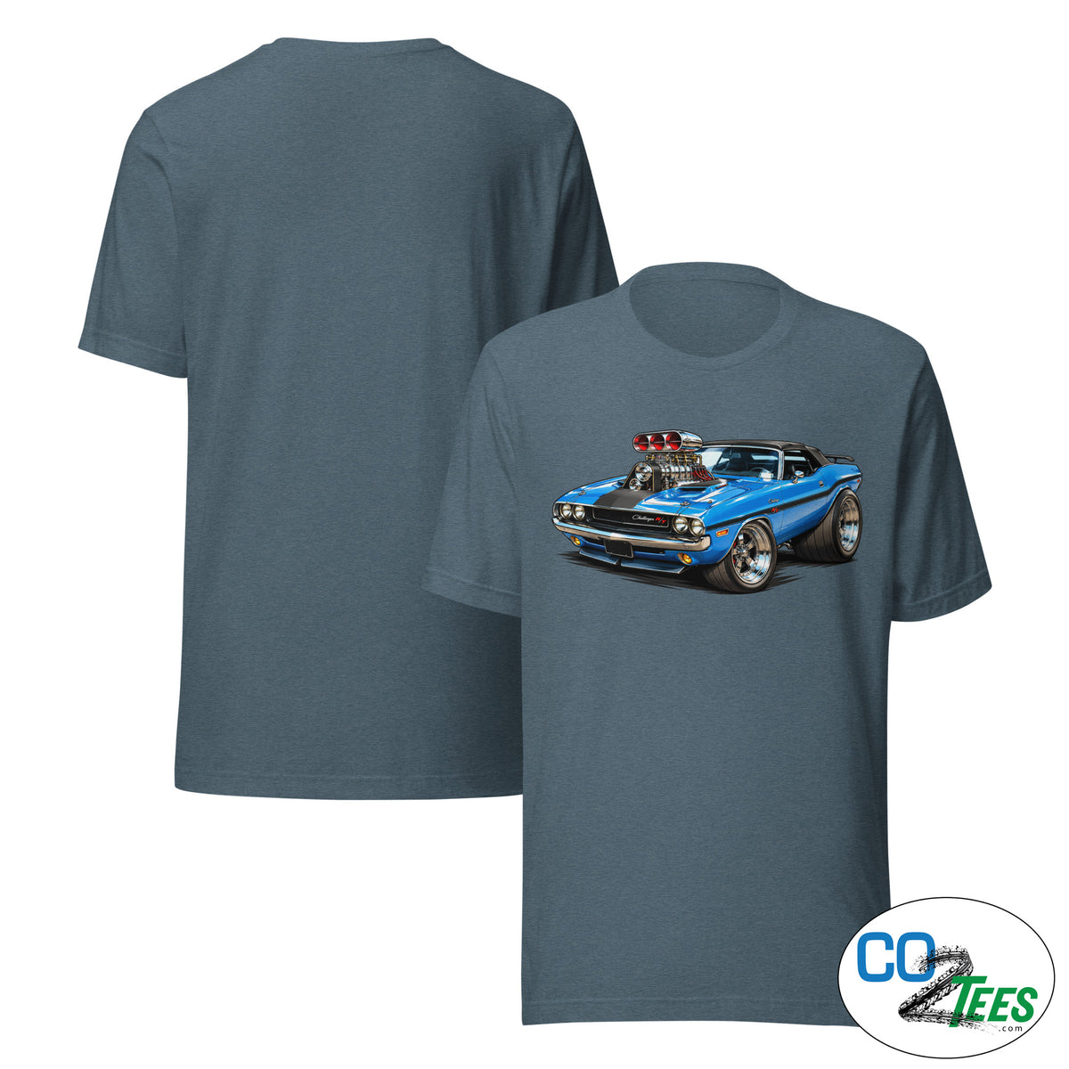Dodge Challenger RT Roth Inspired Muscle Car T-shirt