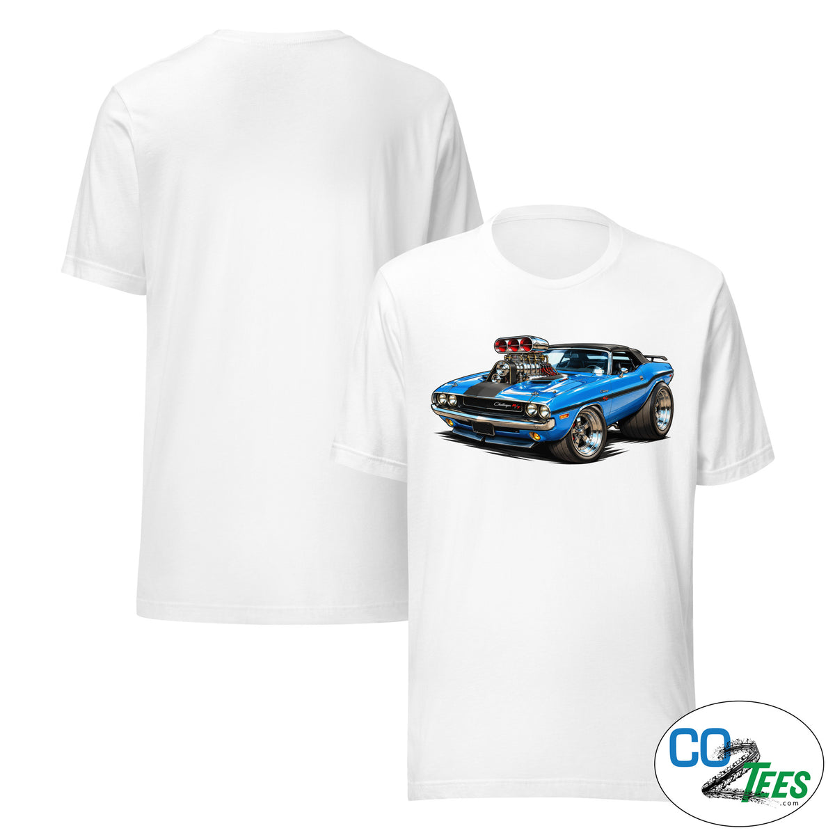 Dodge Challenger RT Roth Inspired Muscle Car T-shirt