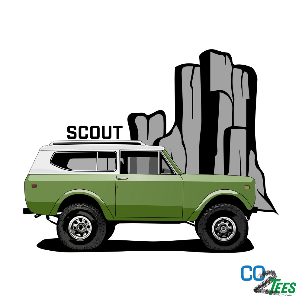 International Scout Rock Canyons Vintage Truck