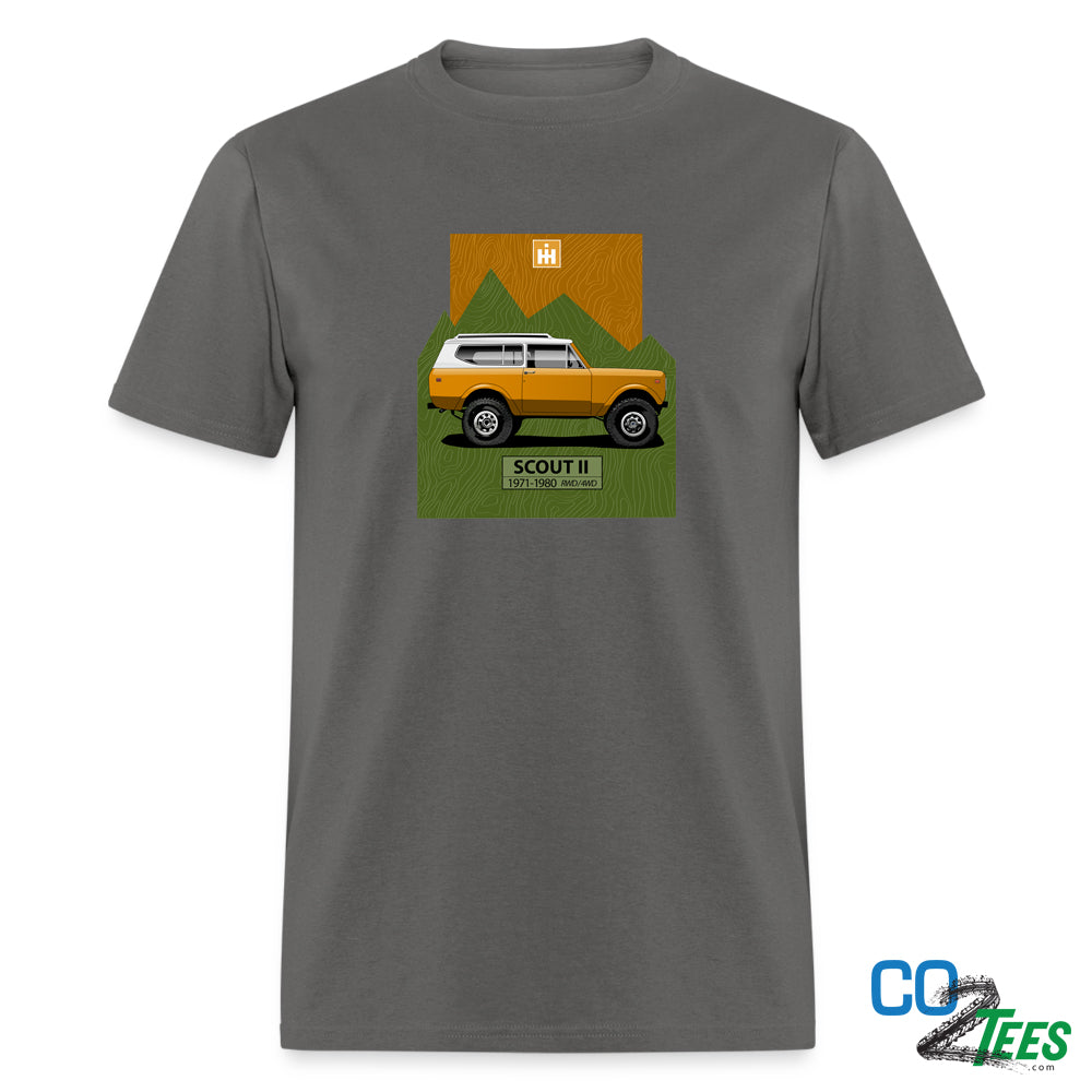 International Scout II Orange Truck Mens T-shirt