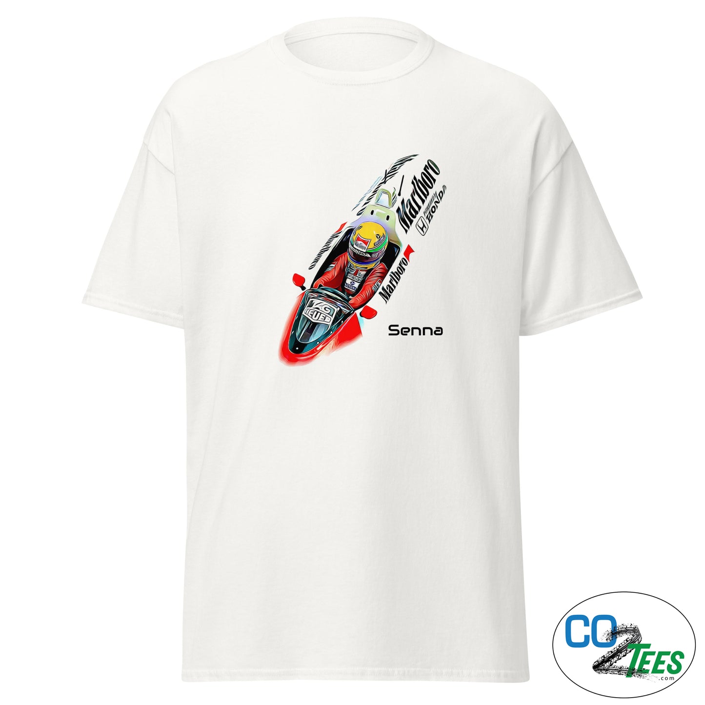 Ayrton Senna Racing MP4 Classic T-Shirt