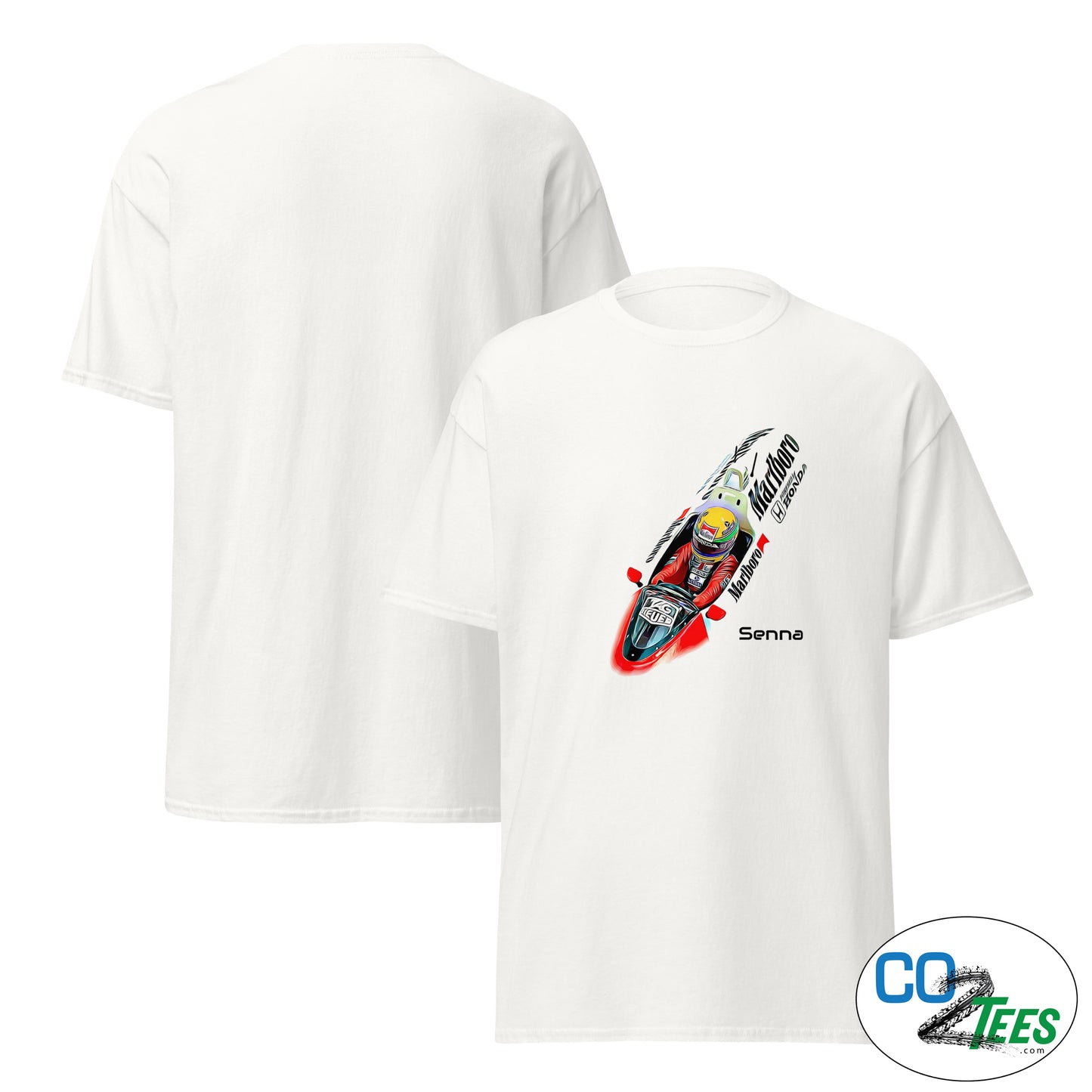 Ayrton Senna Racing MP4 Classic T-Shirt