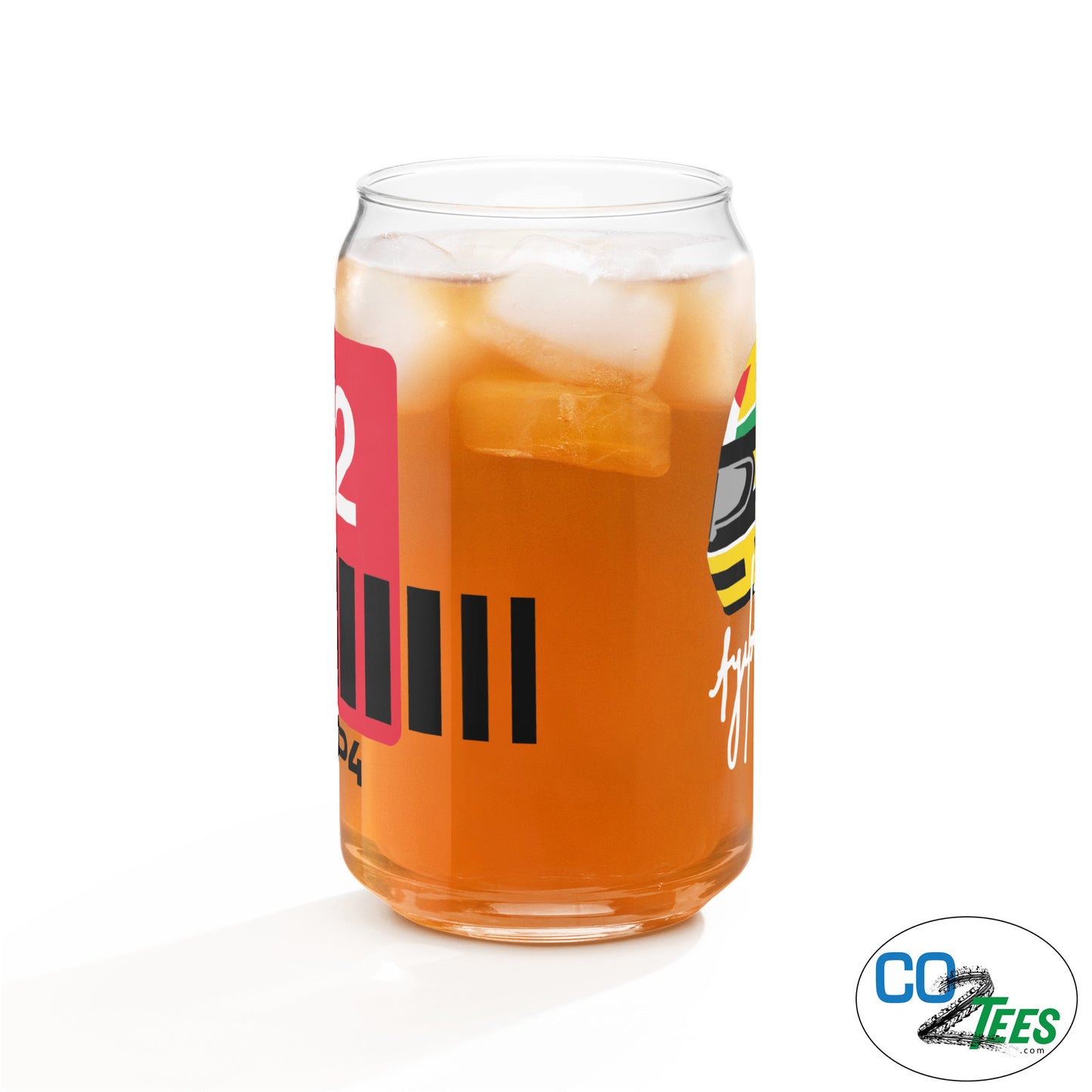 Senna Racing Can-shaped Glass