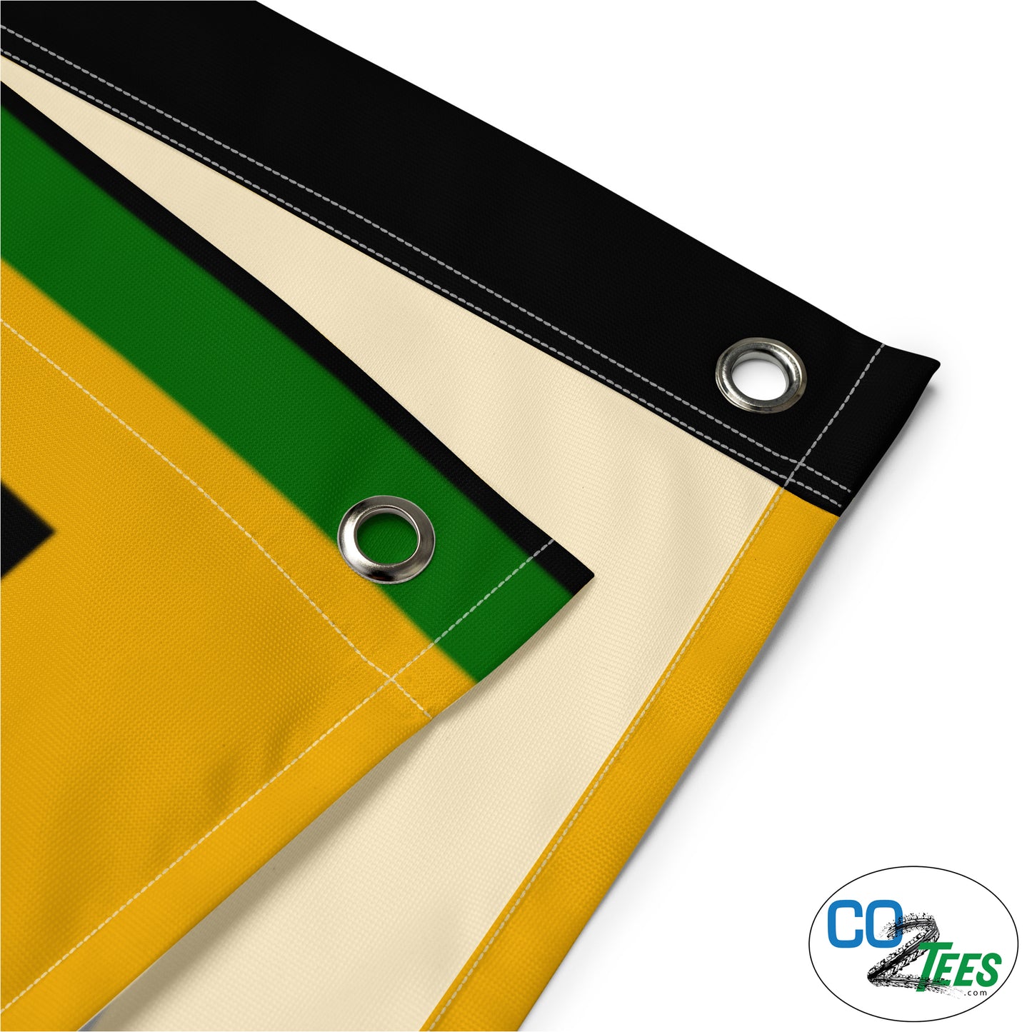 Ayrton Senna "King of Monaco" 6 Time Winner, 34x56 Shop Flag