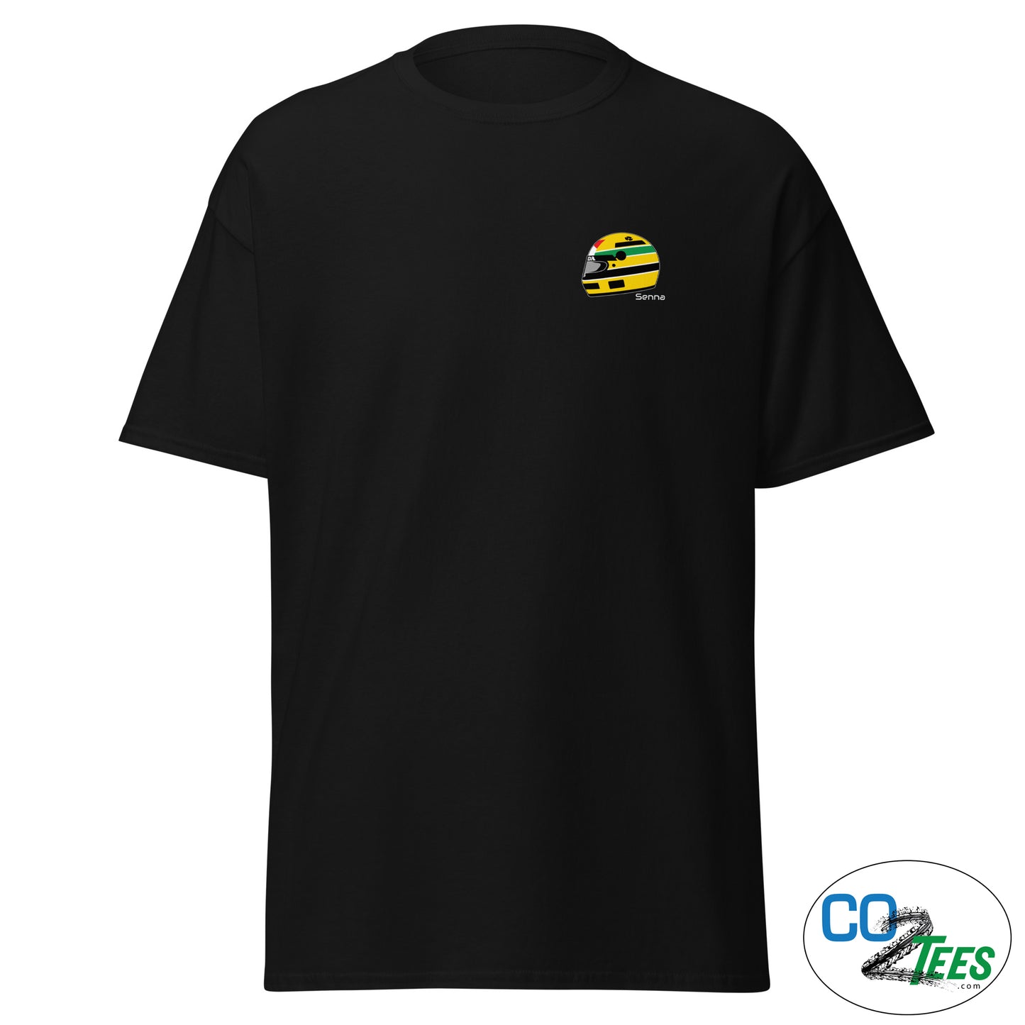 Ayrton Senna 6 Time Monaco Champ T-shirt