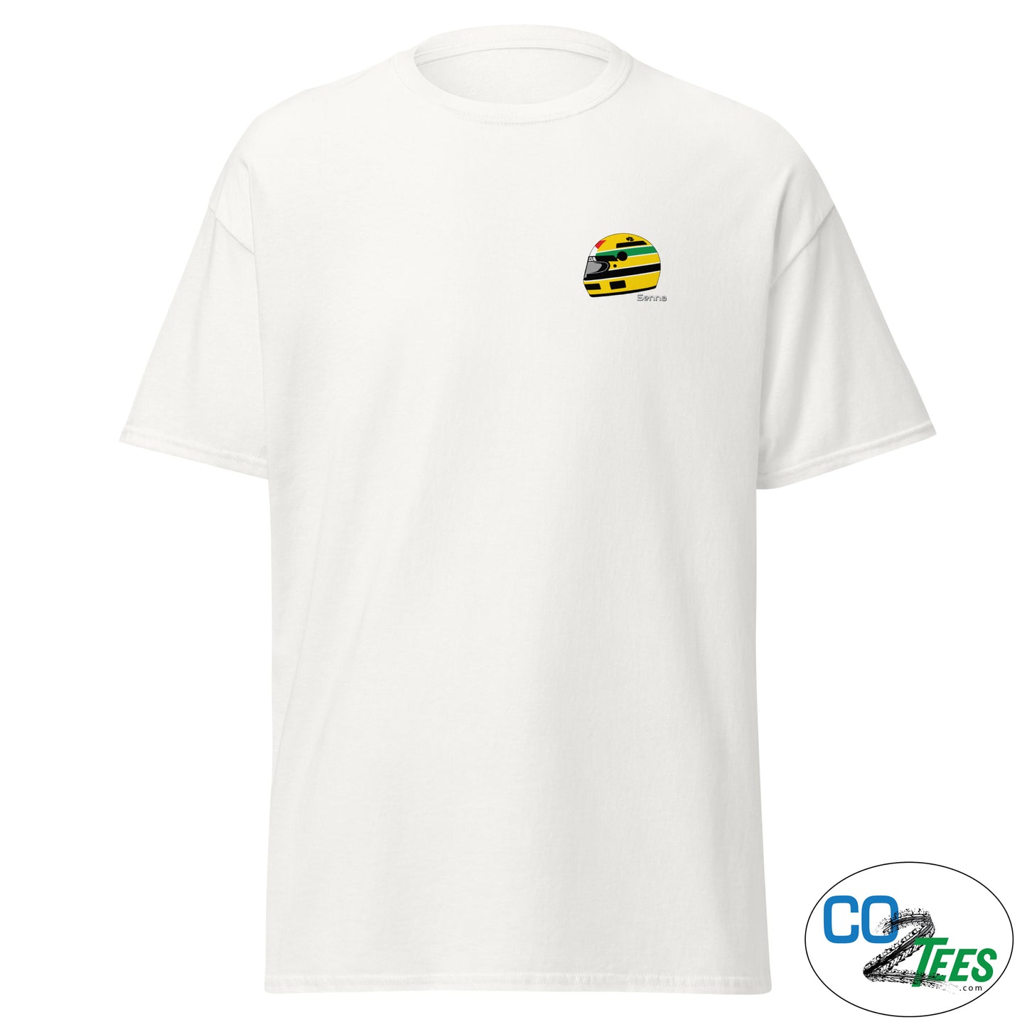 Ayrton Senna 6 Time Monaco Champ T-shirt