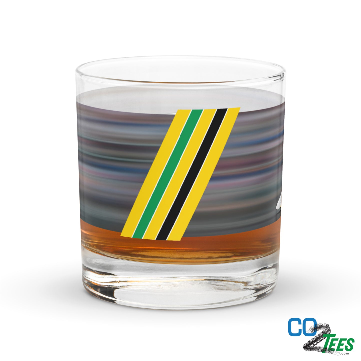 Ayrton Senna Rocks Glass