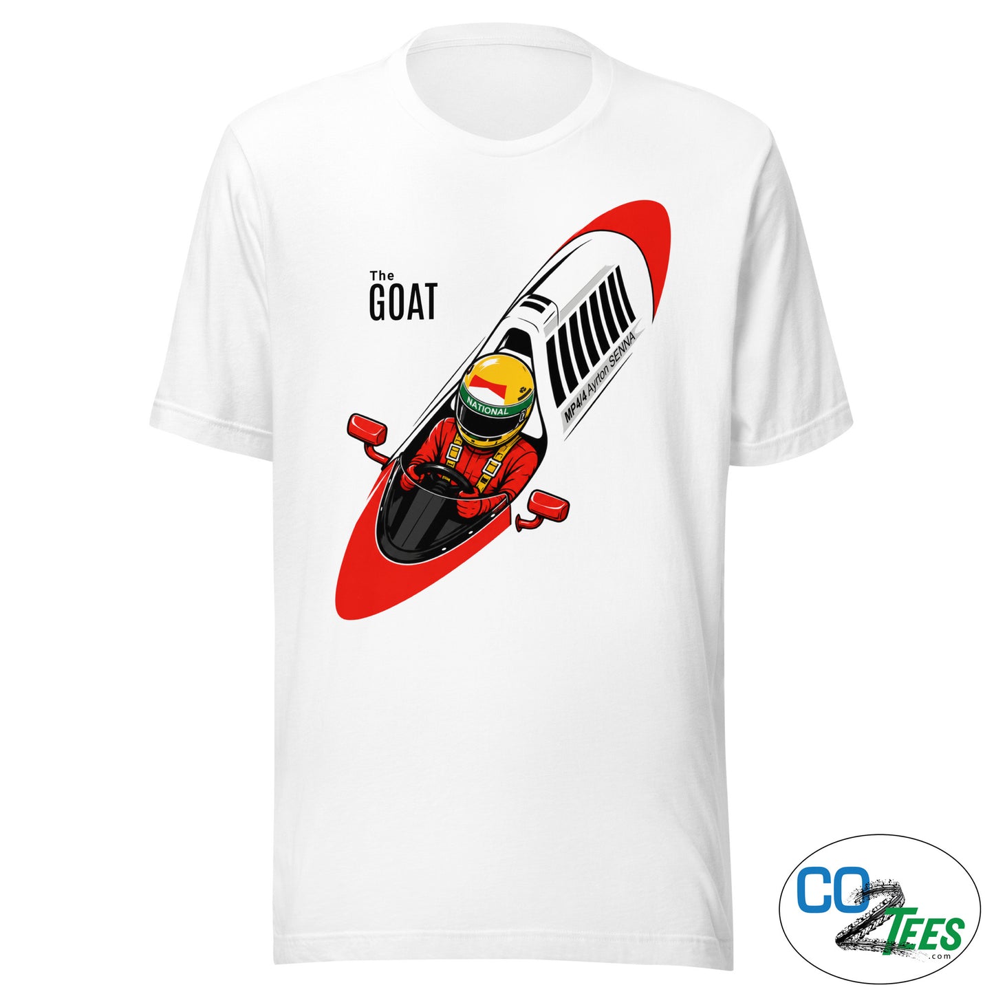 Aryton Senna The GOAT T-shirt