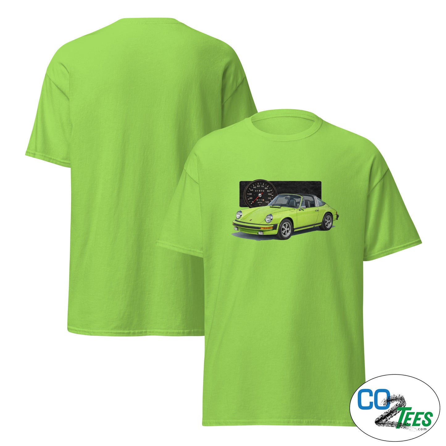 Porsche 911 Targa Linden Green T-shirt