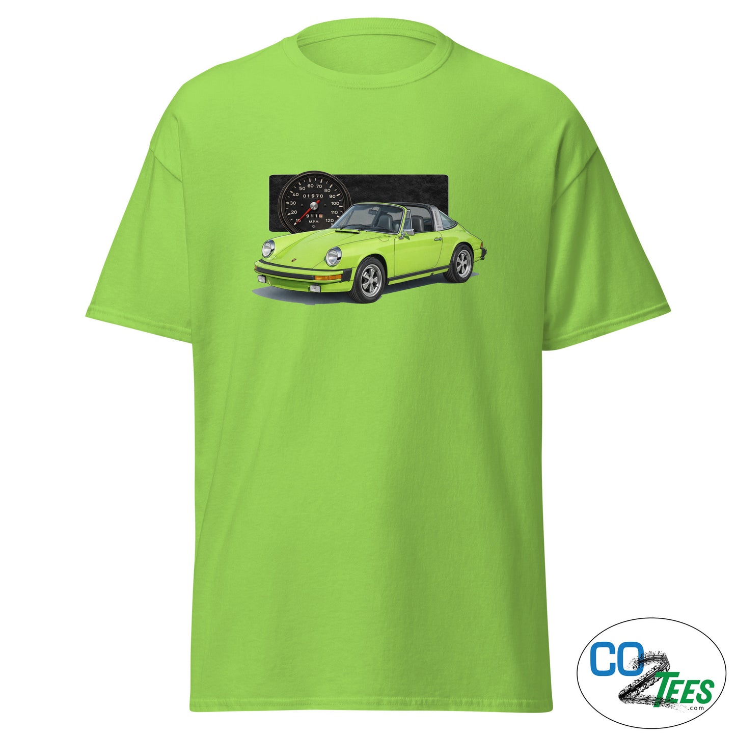 Porsche 911 Targa Linden Green T-shirt