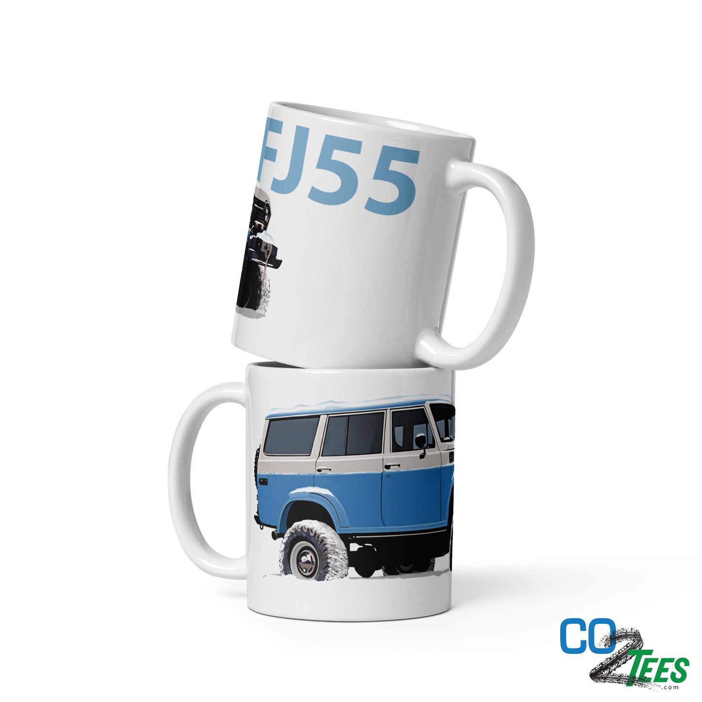 Toyota FJ55 Snow Coffee Mug