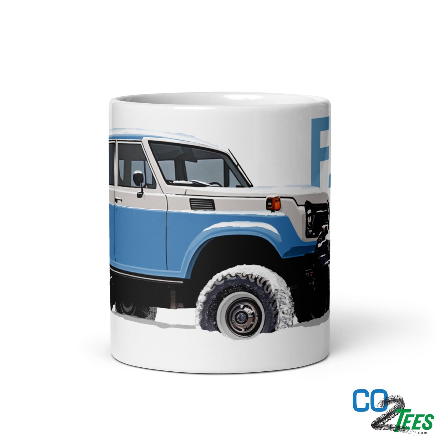 Toyota FJ55 Snow Coffee Mug