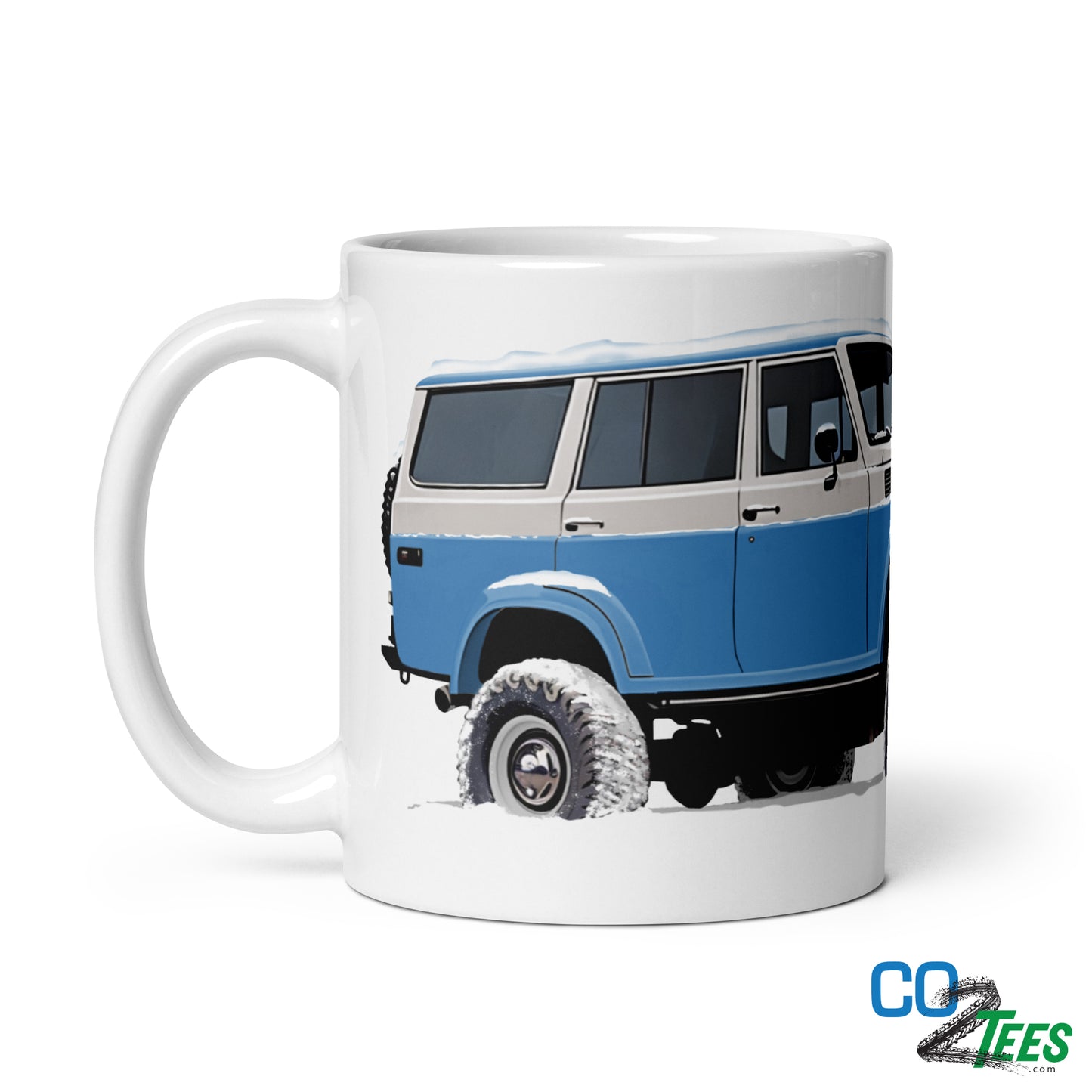 Toyota FJ55 Snow Coffee Mug