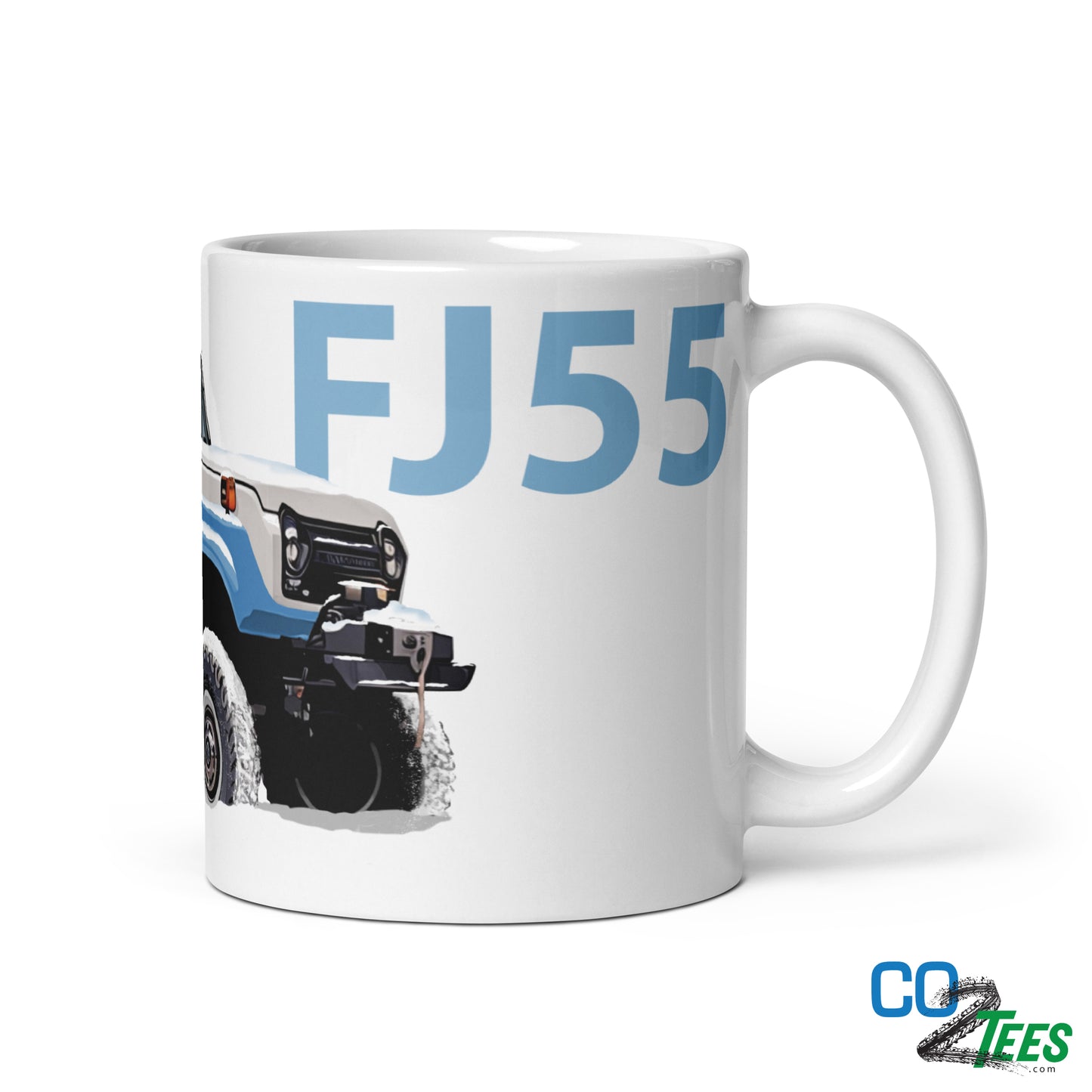 Toyota FJ55 Snow Coffee Mug