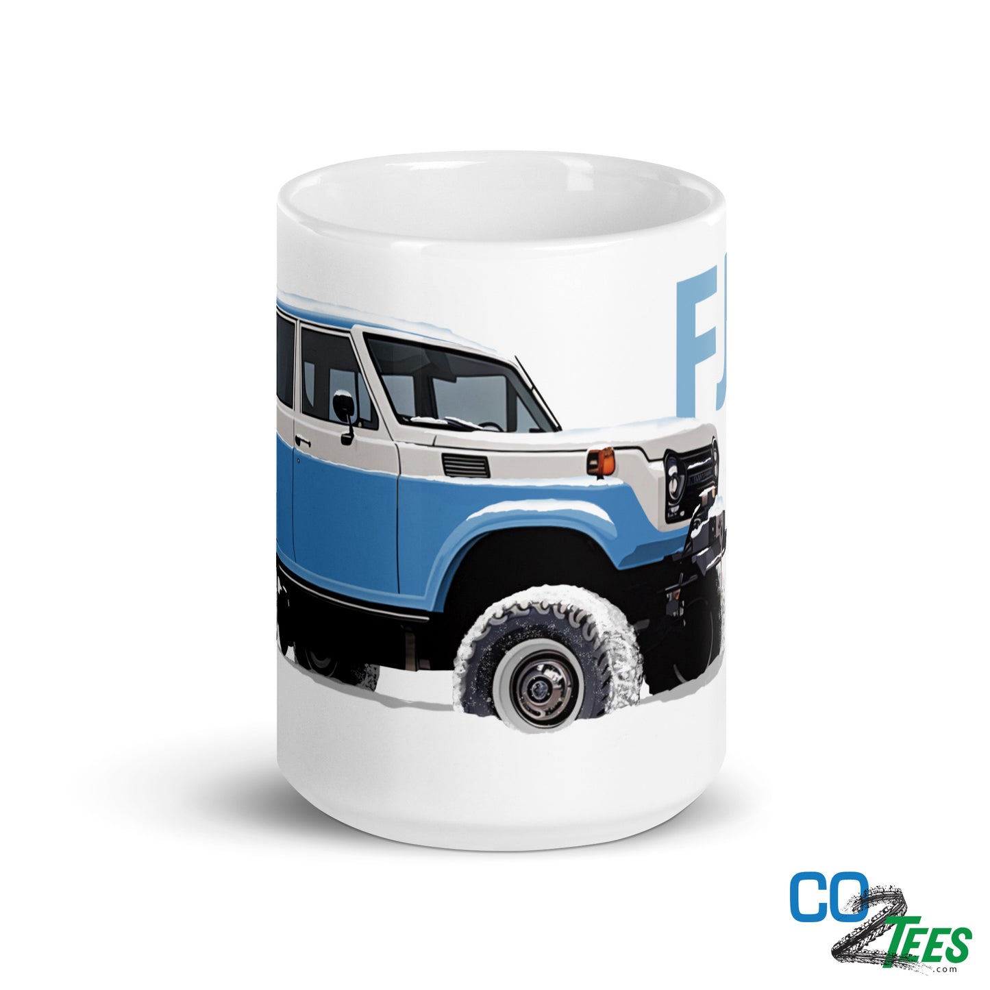 Toyota FJ55 Snow Coffee Mug