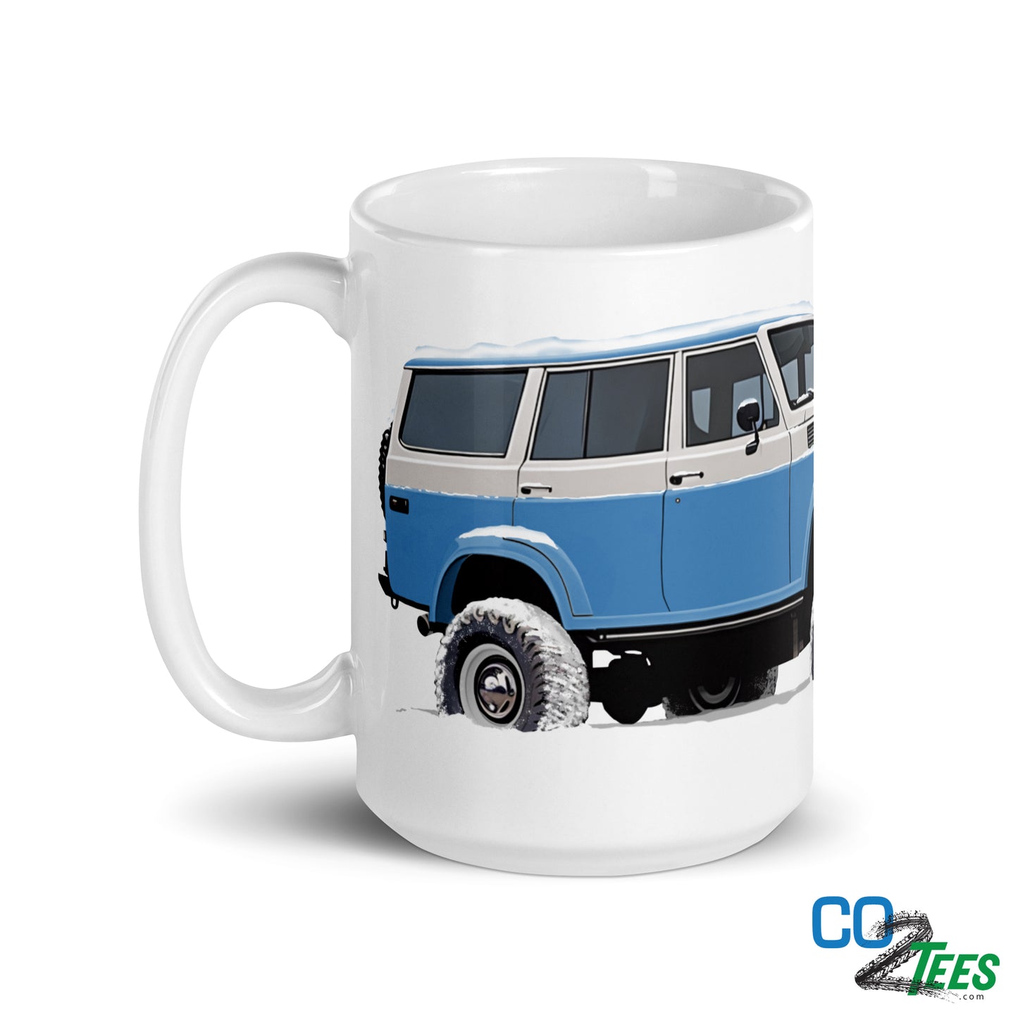 Toyota FJ55 Snow Coffee Mug