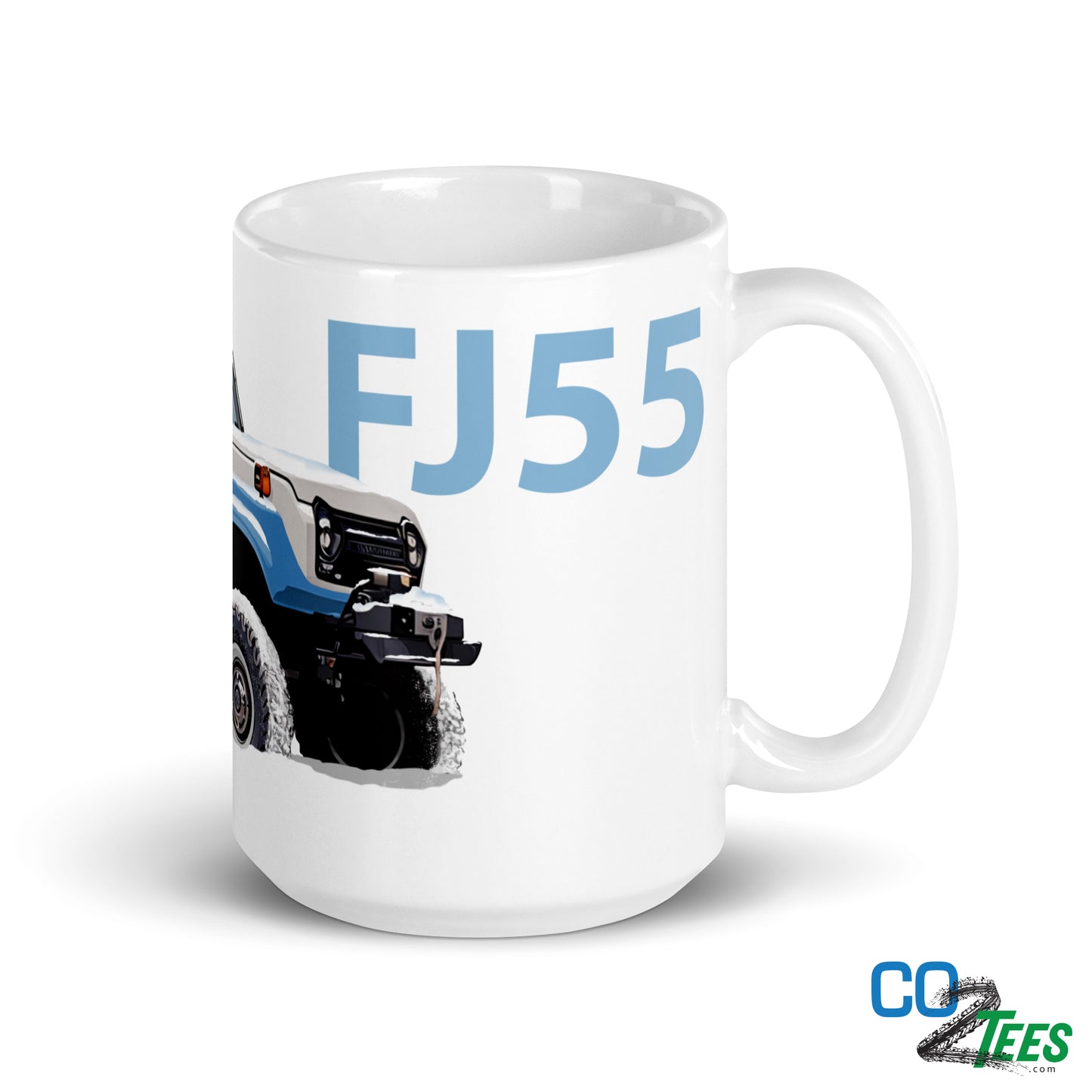 Toyota FJ55 Snow Coffee Mug