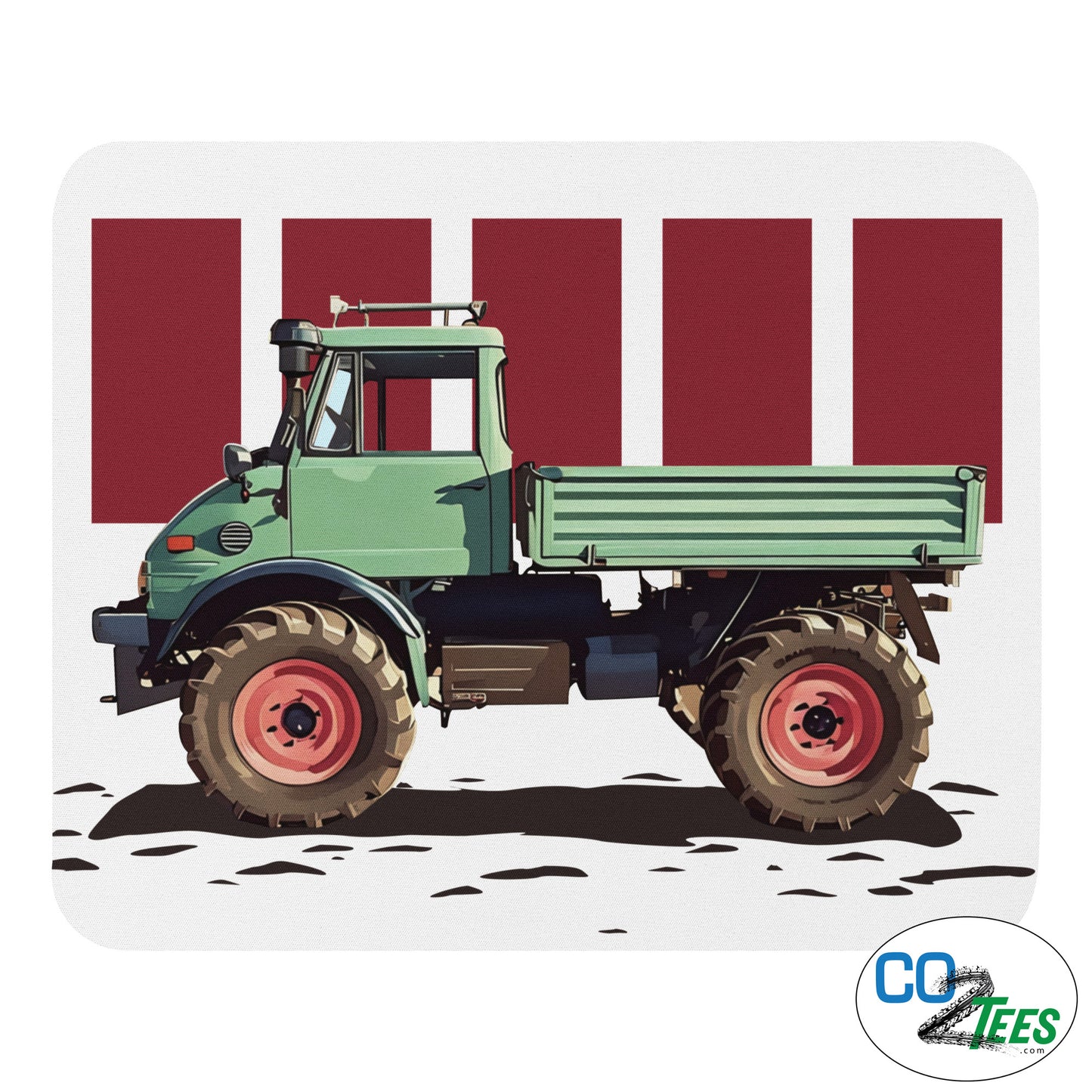 Unimog 406 Die-Hard Truck Mouse Pad