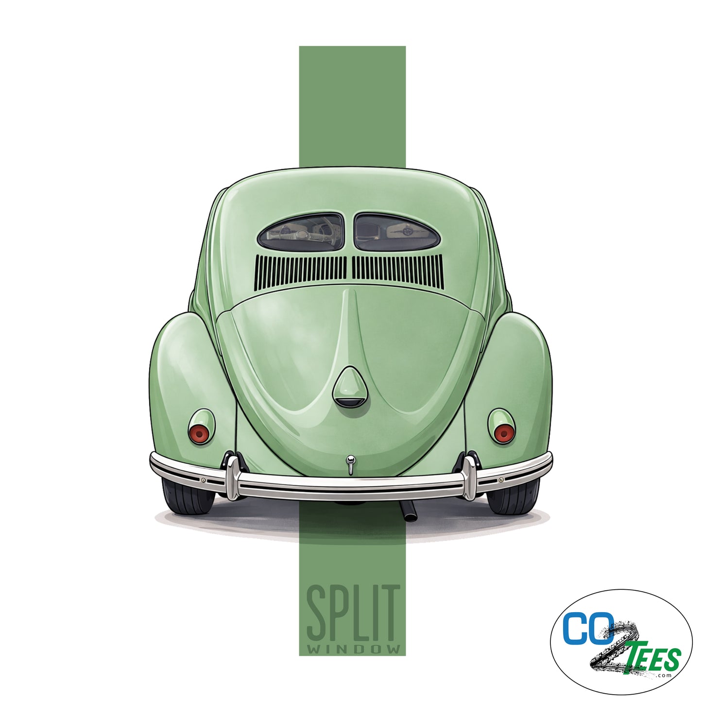 Vintage VW Split Window Bug T-Shirt