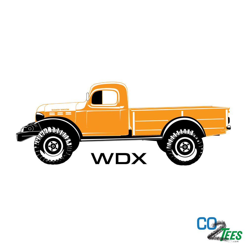 Dodge WDX Power Wagon Classic White T-Shirt