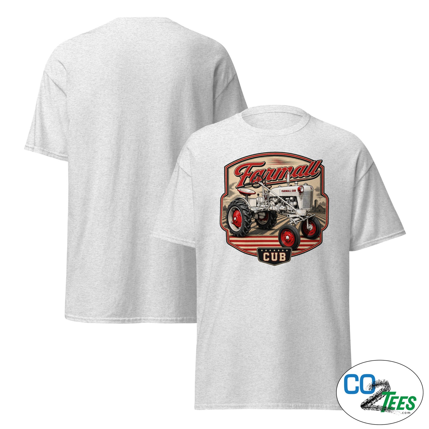 Farmall Cub White Dealer Edition T-shirt
