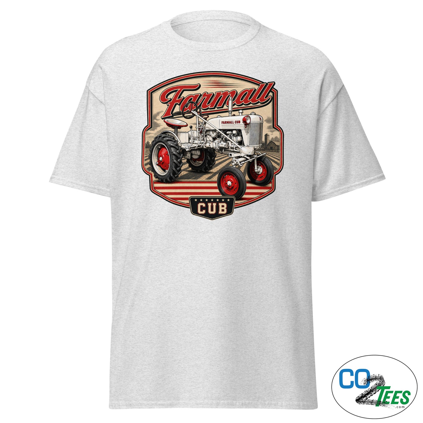 Farmall Cub White Dealer Edition T-shirt