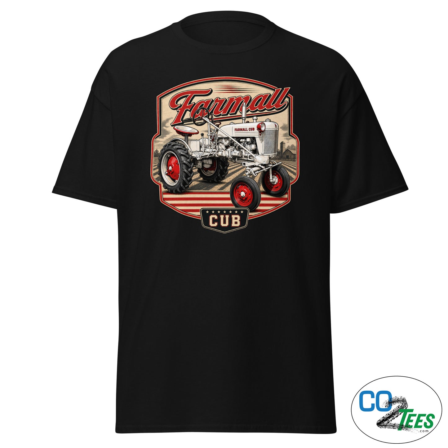 Farmall Cub White Dealer Edition T-shirt